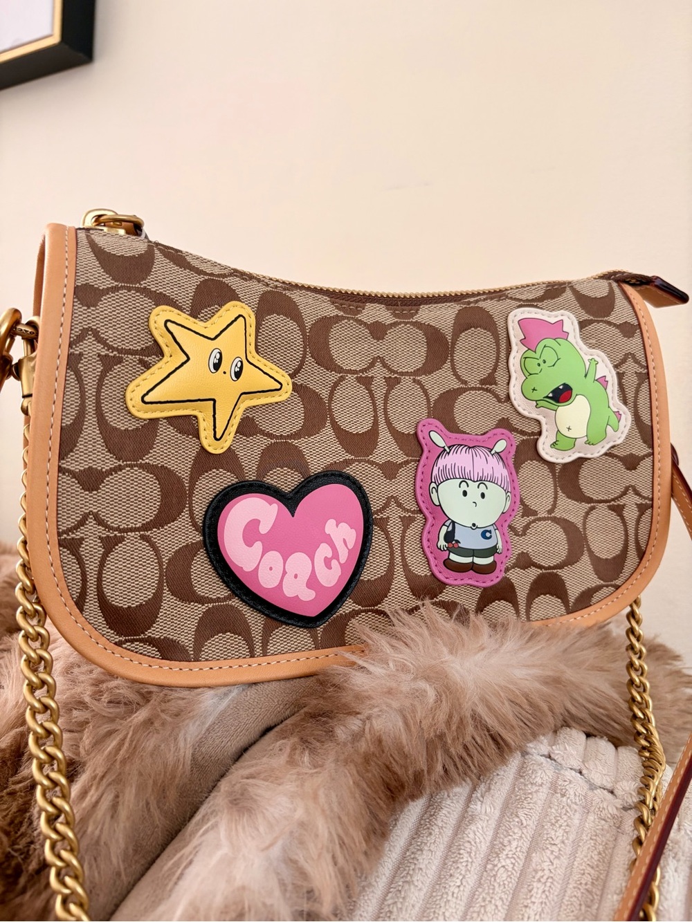 Coach | Brain Dead Waverly Bag In Signature Jacquard With Patches